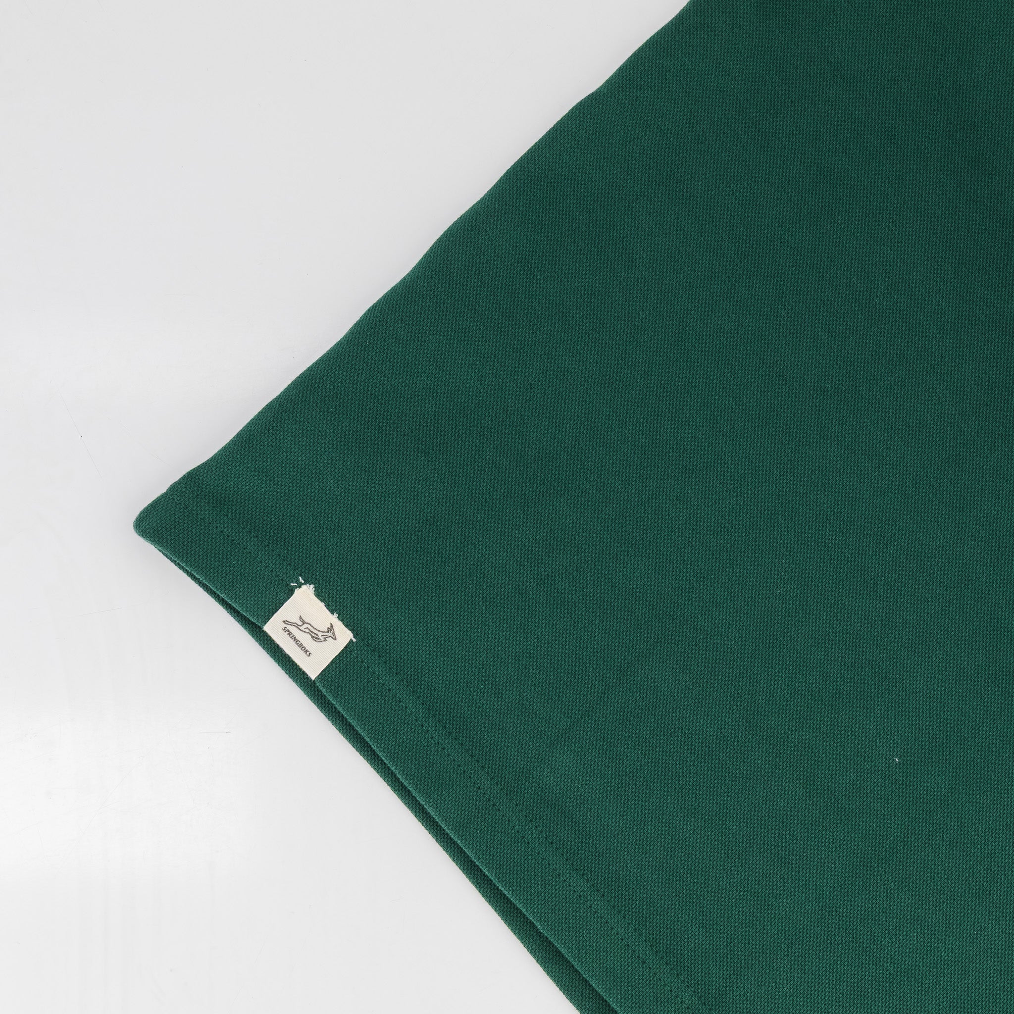 Springboks SML EMB LS Polo-OS Green