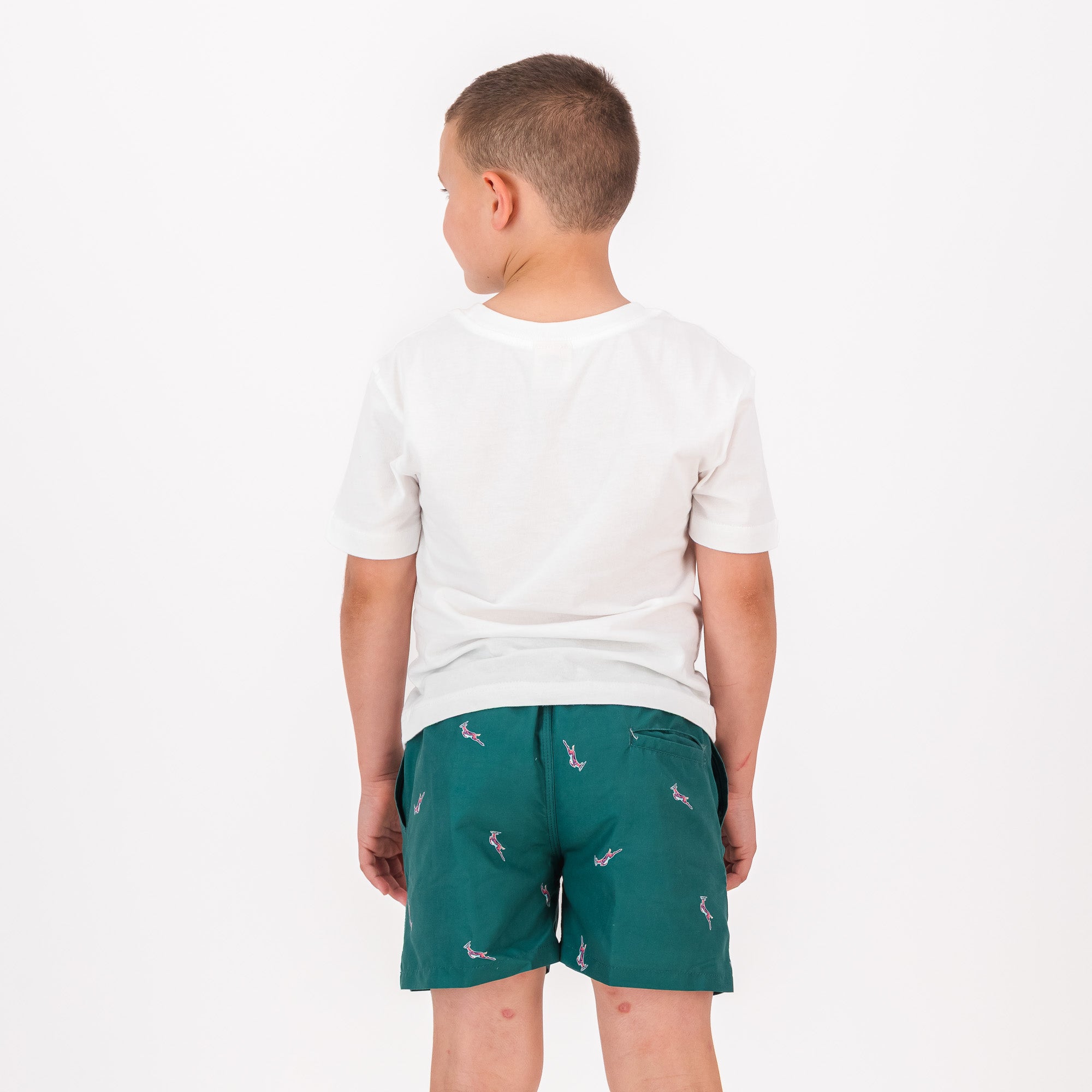 Springboks WL Kids Springboks Bok Regular Tee-White