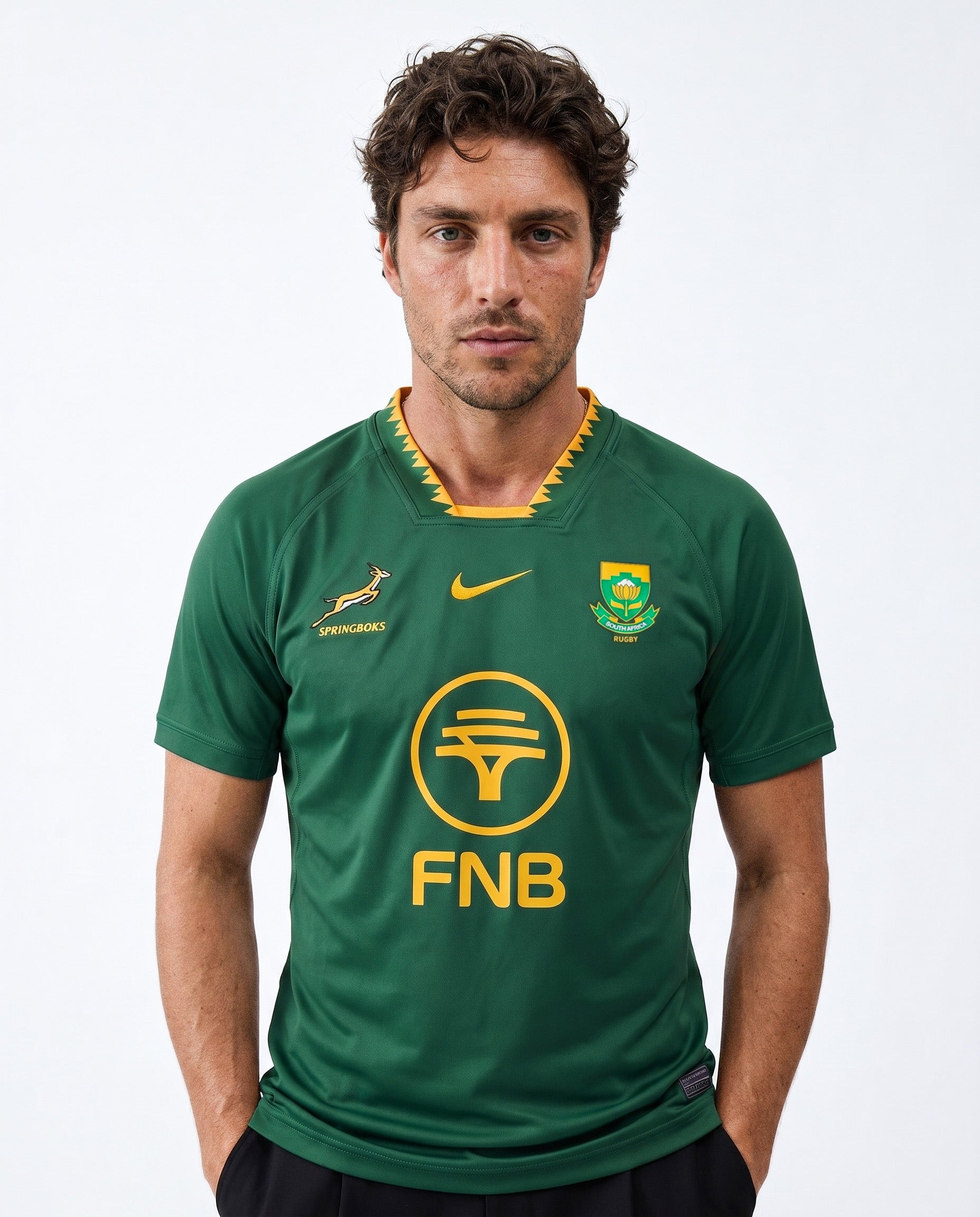 Springboks Nike 25/26 Stadium Fan Home Jersey Gorge Green