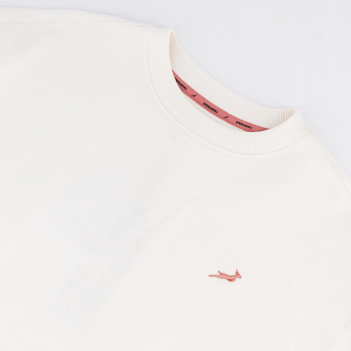 Springboks Ladies Heritage Crew Sweat White