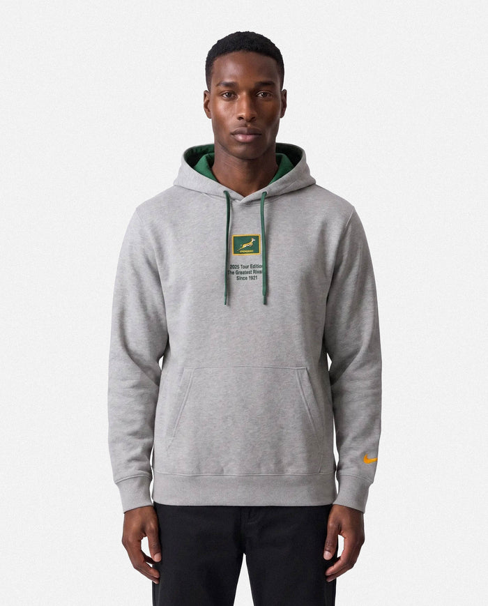 Springboks Nike Bokke Rugby's Greatest Rivalry Pullover Hoodie Dark Grey Heather