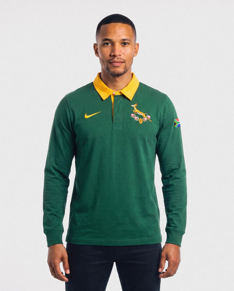 Springboks Nike Men's 25/26 Heritage LS Home Jersey