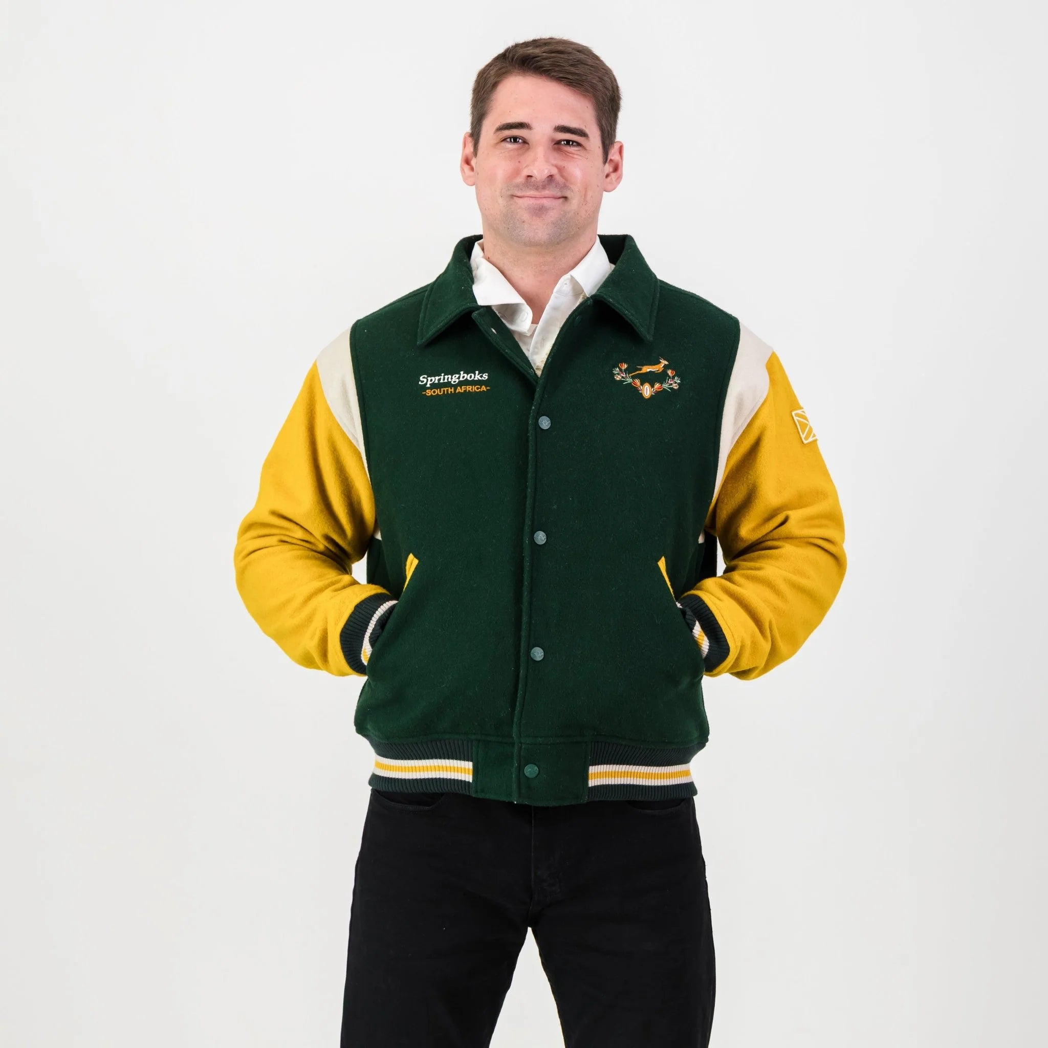 Springboks Wool Bomber Jacket