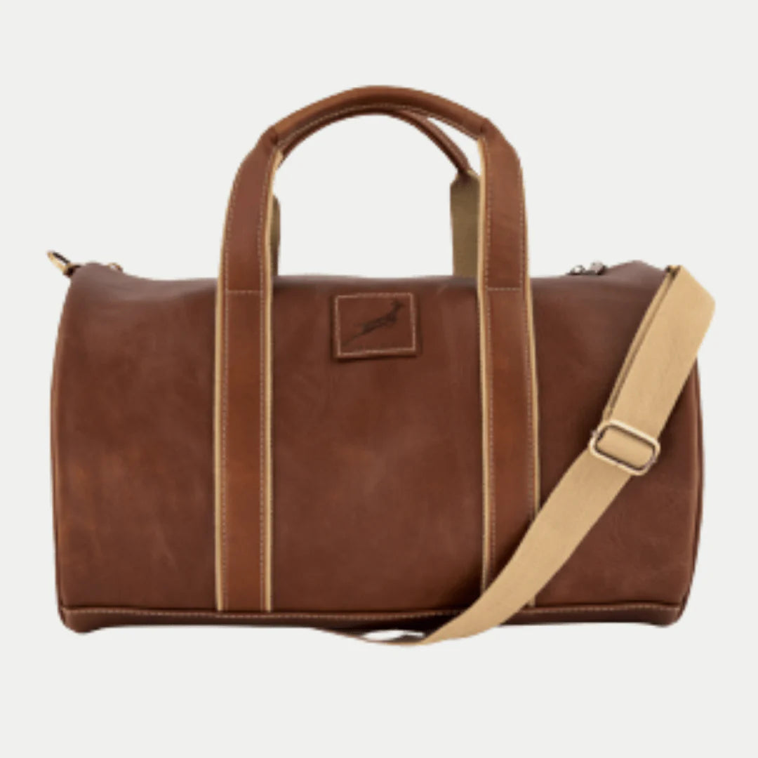 Springboks Golf Duffle Bag-Dark Brown