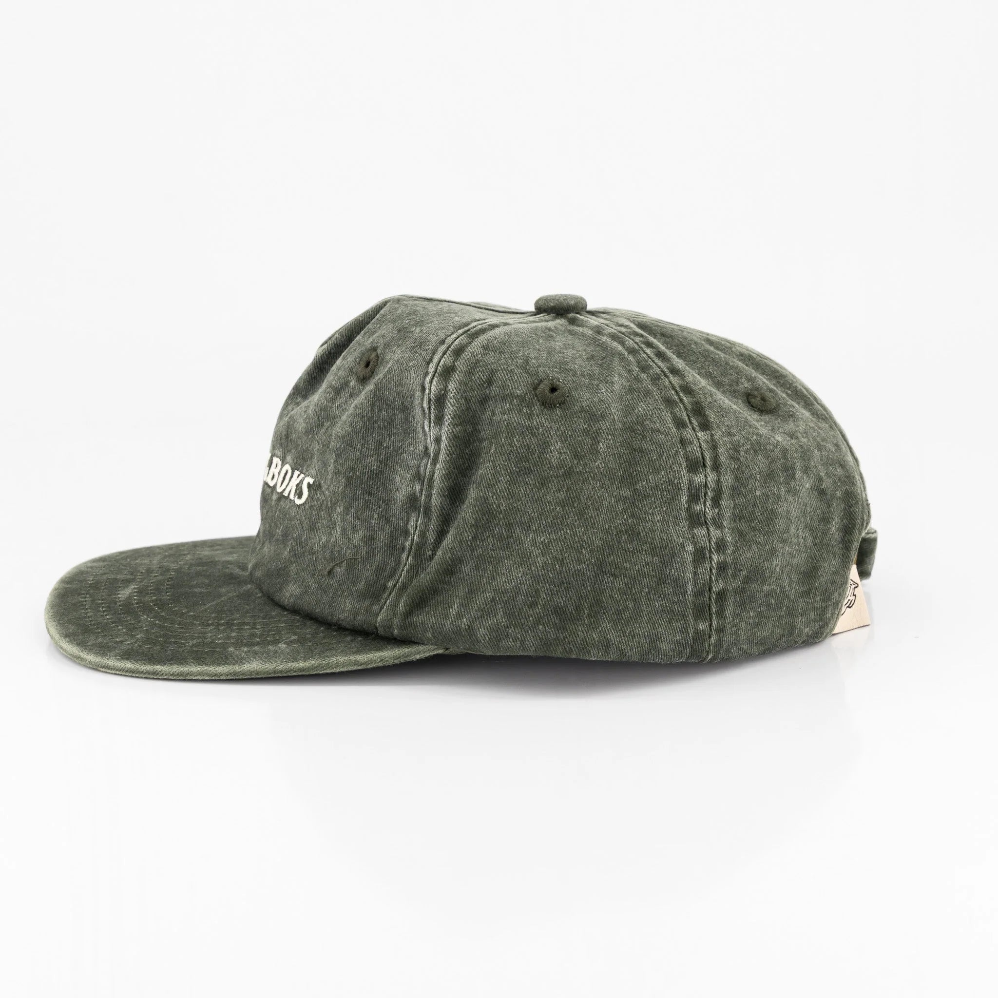 Springboks Satin Stitch Traditional Cap Green