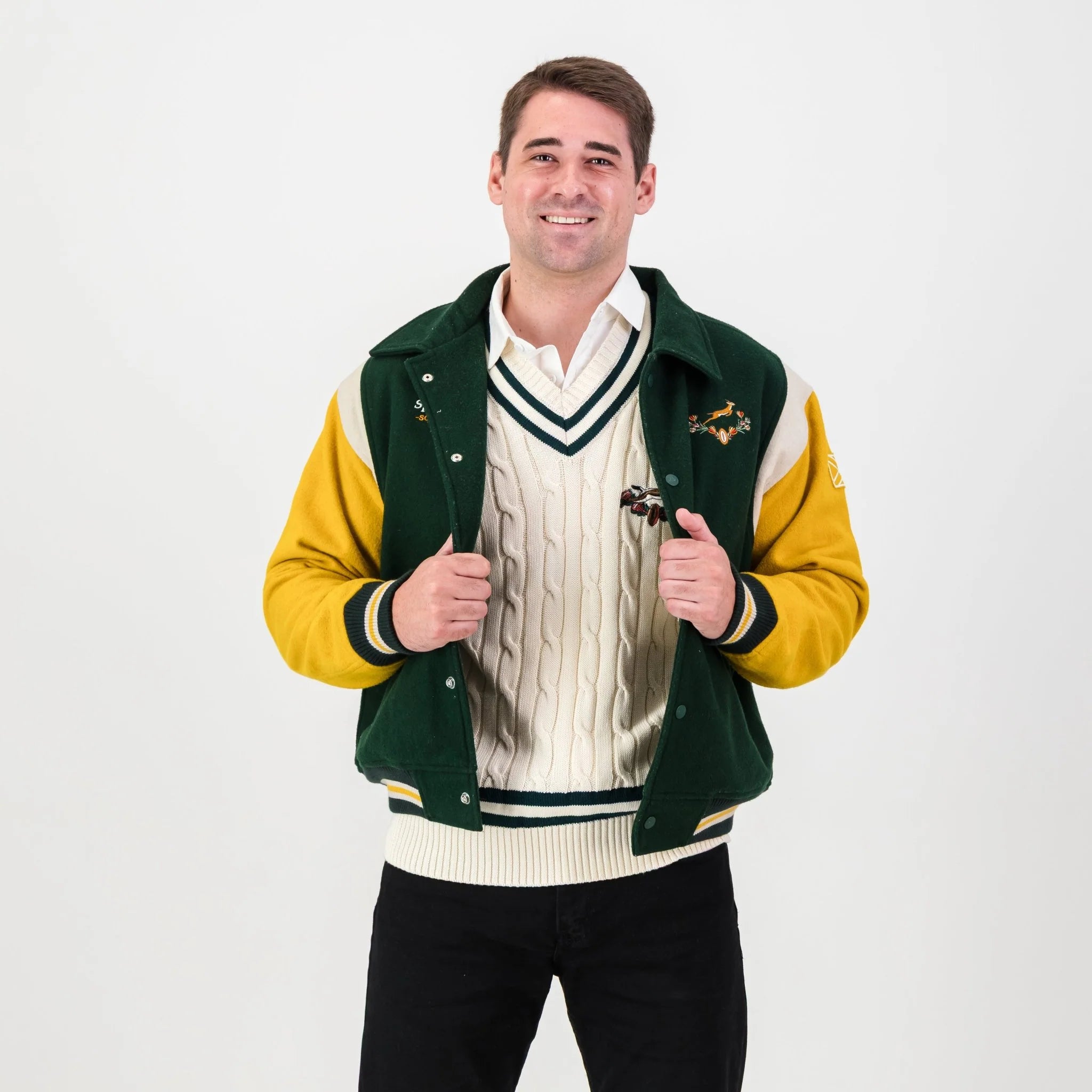 Springboks Wool Bomber Jacket