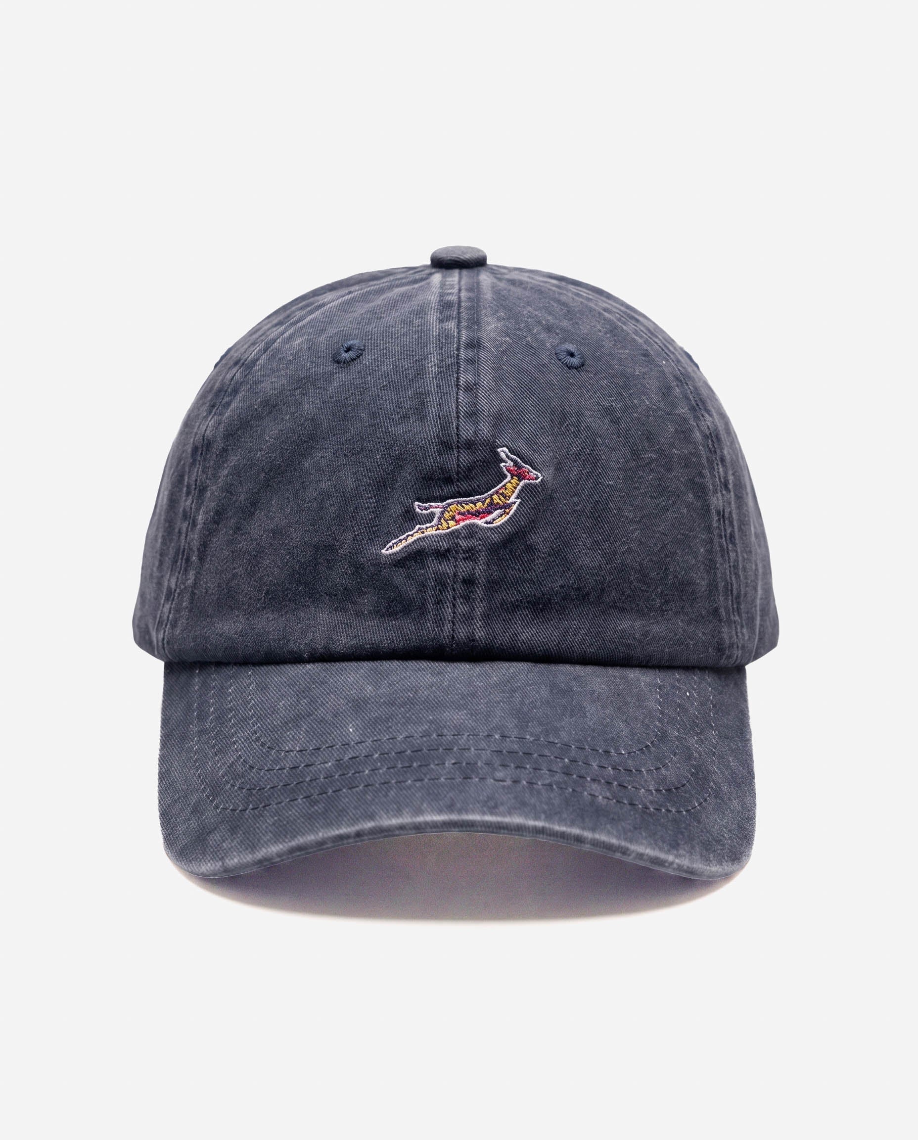 Springboks Pop Badge Dad Cap-Navy