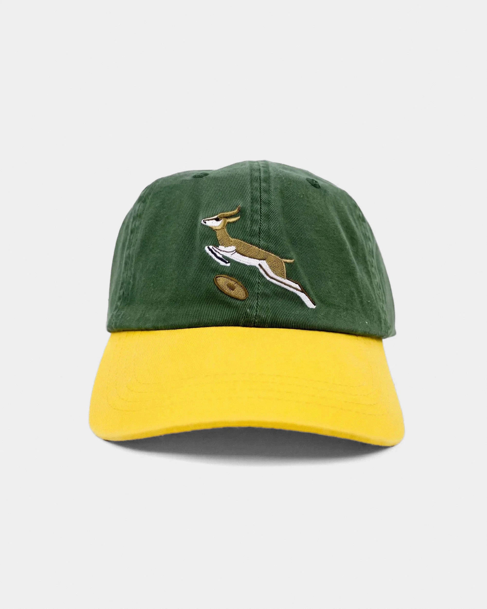 Springboks Two Colour Dad Cap-OS Green