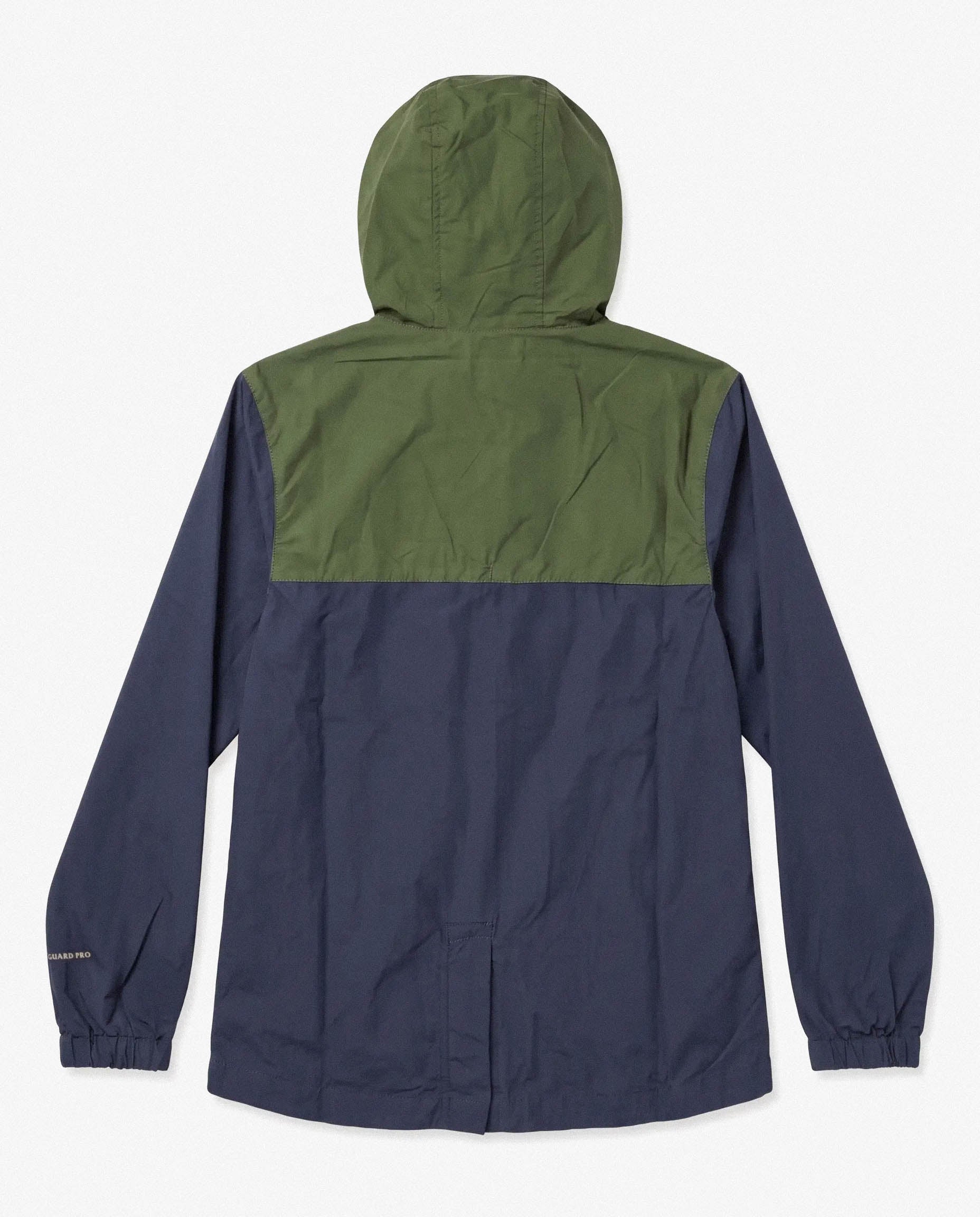 Springboks 2 Tone Rain Jacket Navy