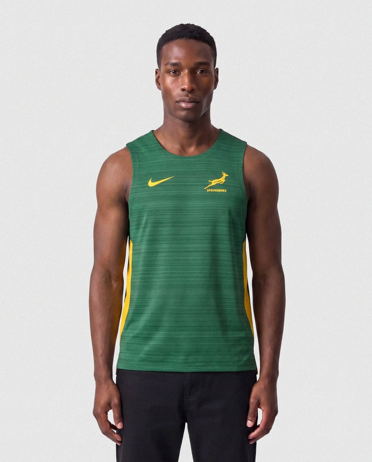 Springboks Nike Mens Training Singlet Gorge Green