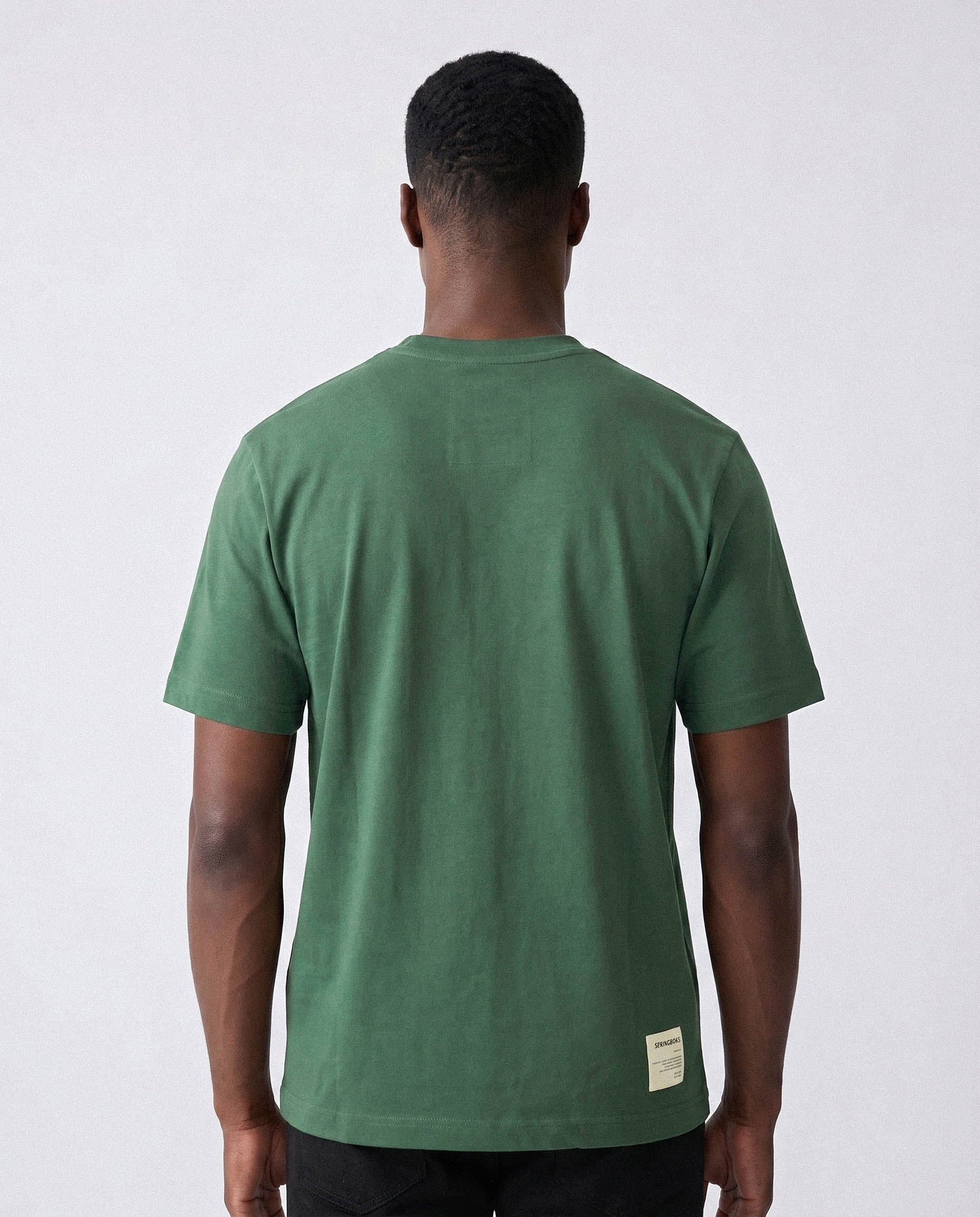 Springboks Thread Badge Boxy Crew Tee