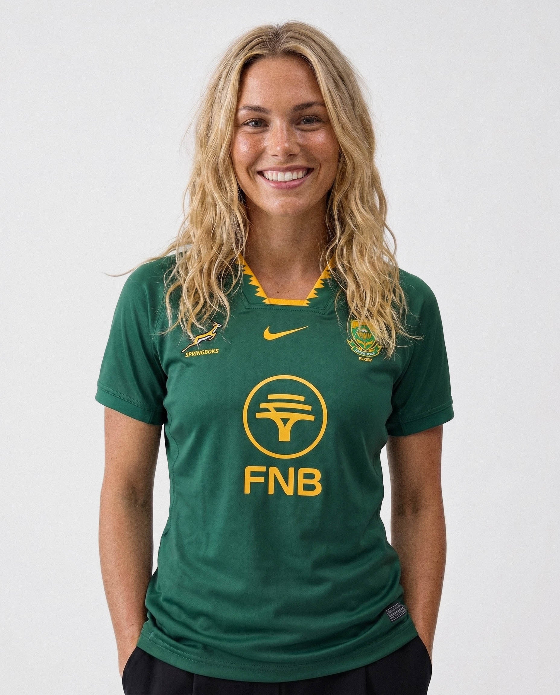 Springboks Nike Women's 26/27 Stadium Home Jersey